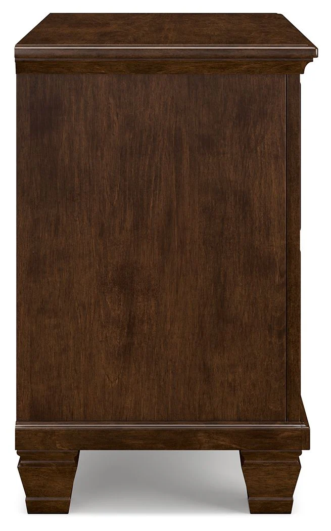 6551-danabrin-two-drawer-nightstand-brown-9.webp Danabrin - Two Drawer Nightstand - Brown