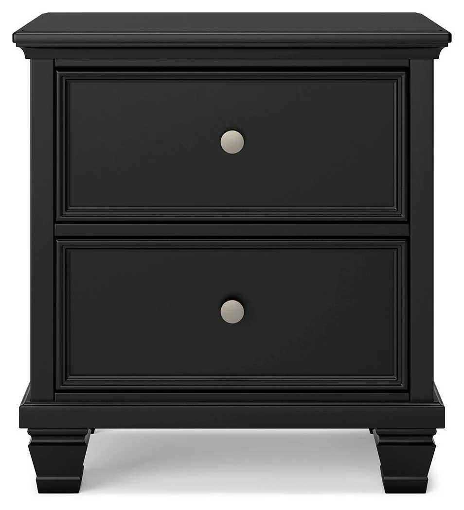 6553-lanolee-two-drawer-nightstand-black-4.webp Lanolee - Two Drawer Nightstand - Black