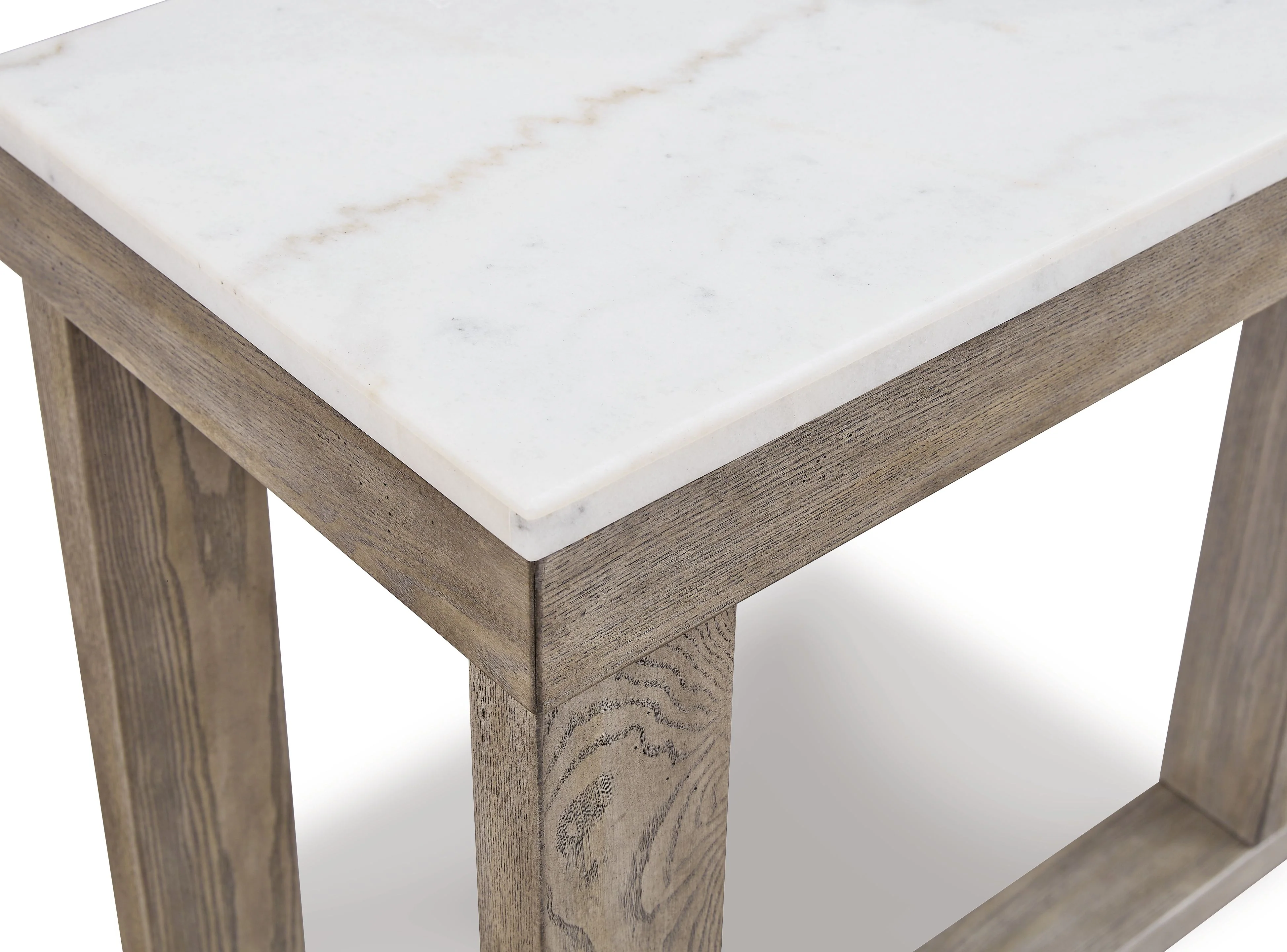 Loyaska - Sofa Table - Brown / Ivory