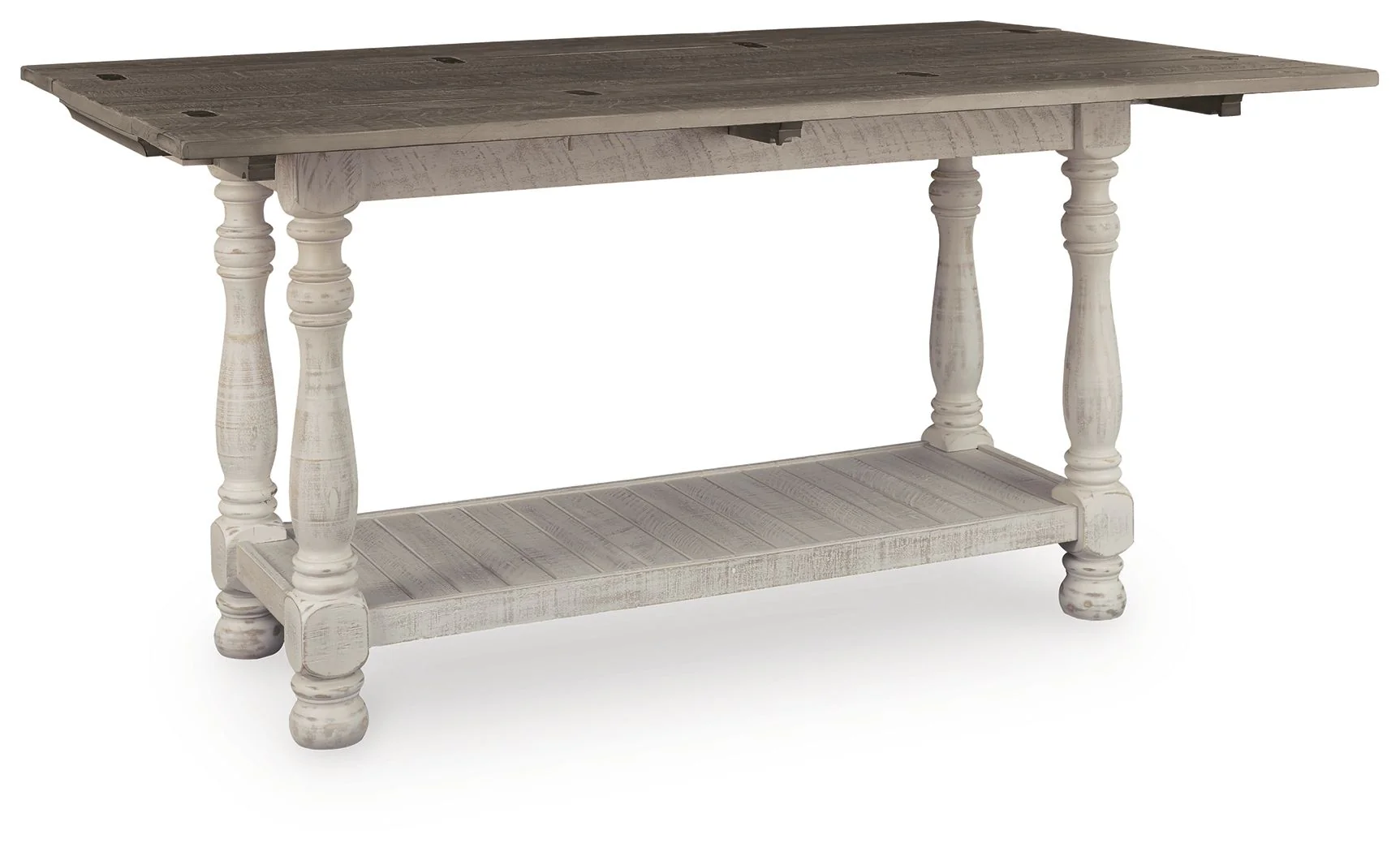 6558-havalance-flip-top-sofa-table-gray-white-1.webp Havalance - Flip Top Sofa Table - Gray / White