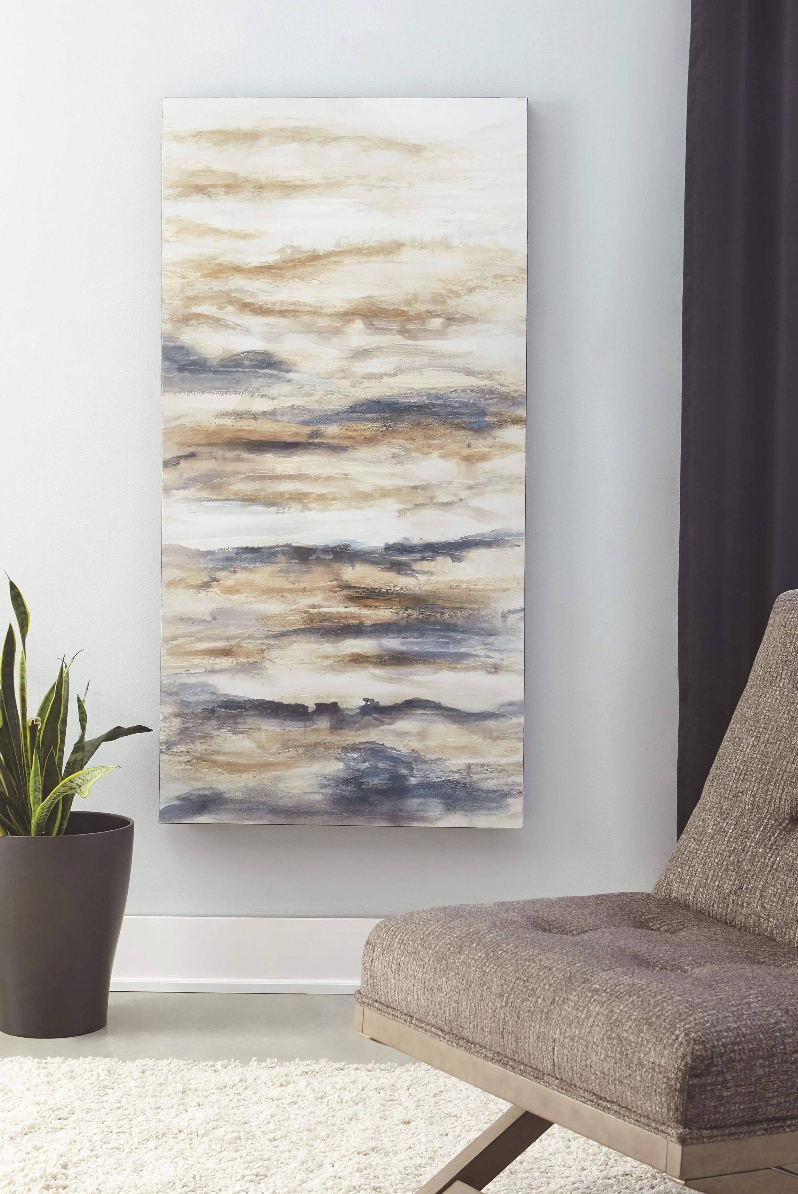 6560-joely-wall-art-blue-tan-2.webp Joely - Wall Art - Blue / Tan
