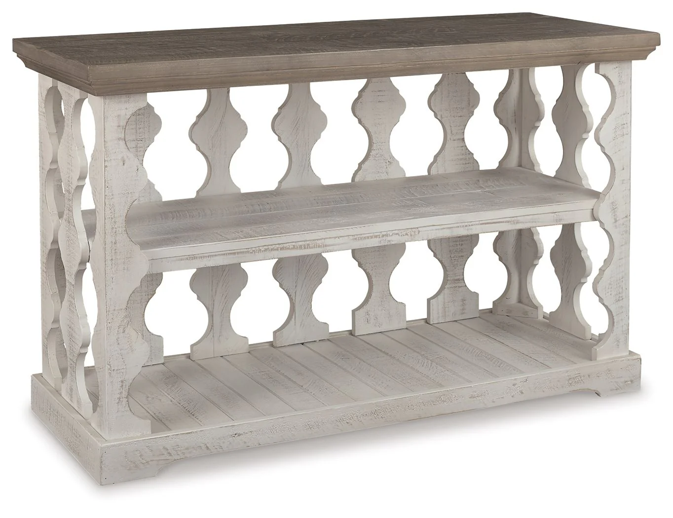 6561-havalance-console-sofa-table-gray-white-1.webp Havalance - Console Sofa Table - Gray / White
