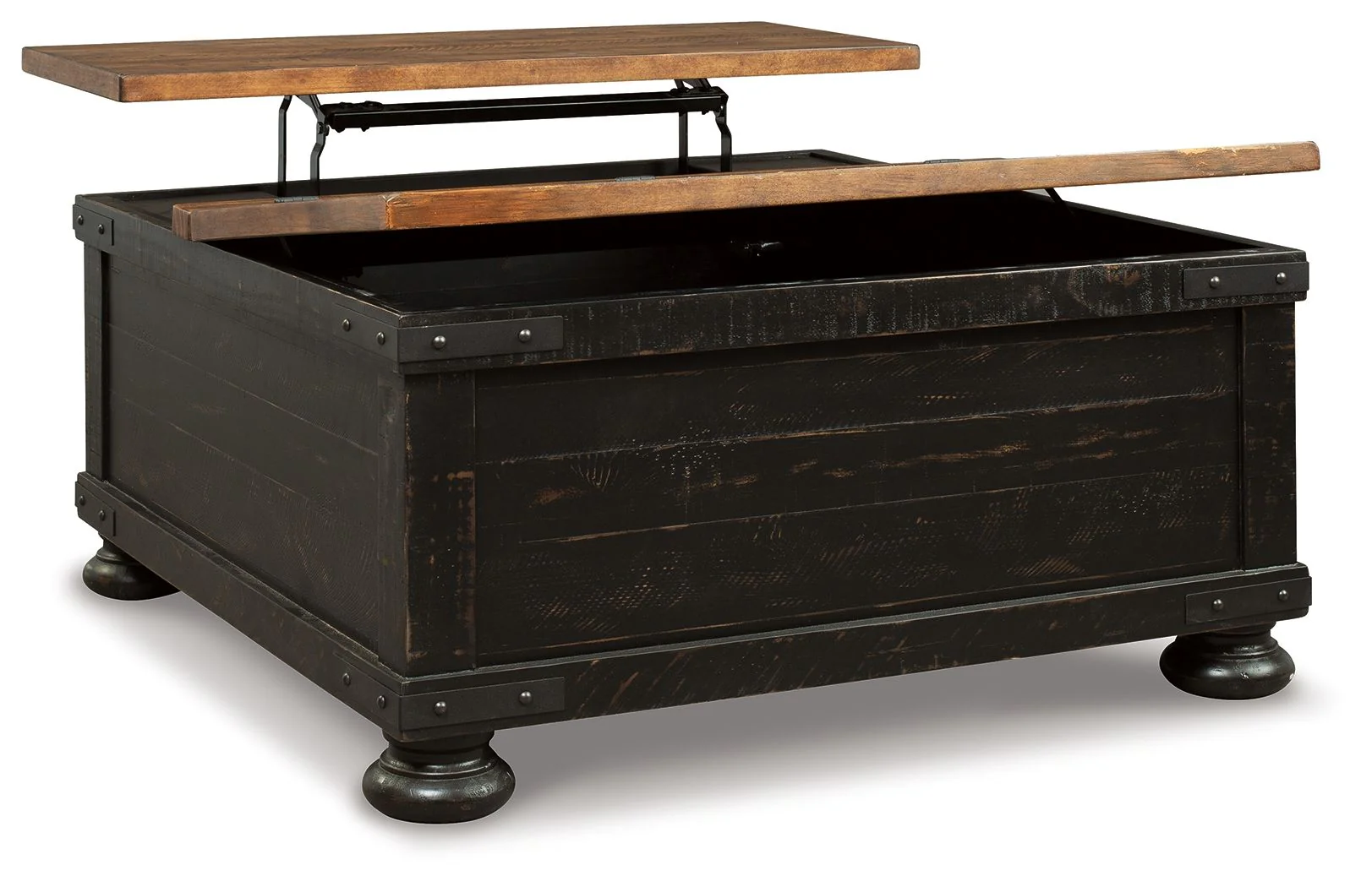 6563-valebeck-lift-top-cocktail-table-black-brown-1.webp Valebeck - Lift Top Cocktail Table - Black / Brown