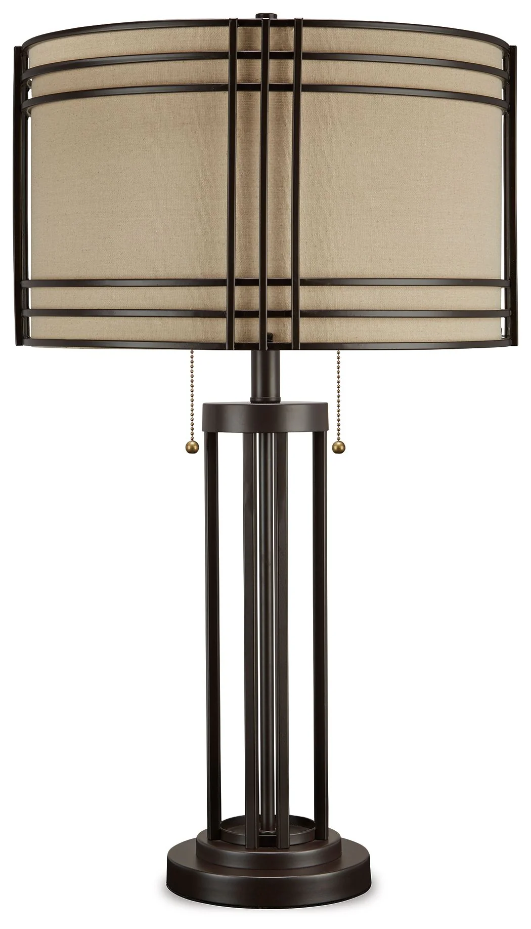 6564-hanswell-metal-table-lamp-dark-brown-1.webp Hanswell - Metal Table Lamp - Dark Brown