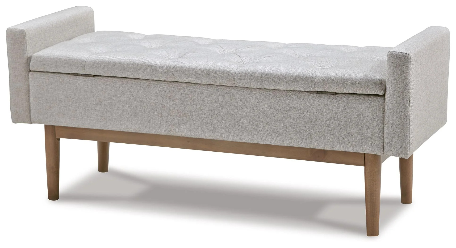 6566-briarson-storage-bench-beige-brown-7.webp Briarson - Storage Bench - Beige / Brown