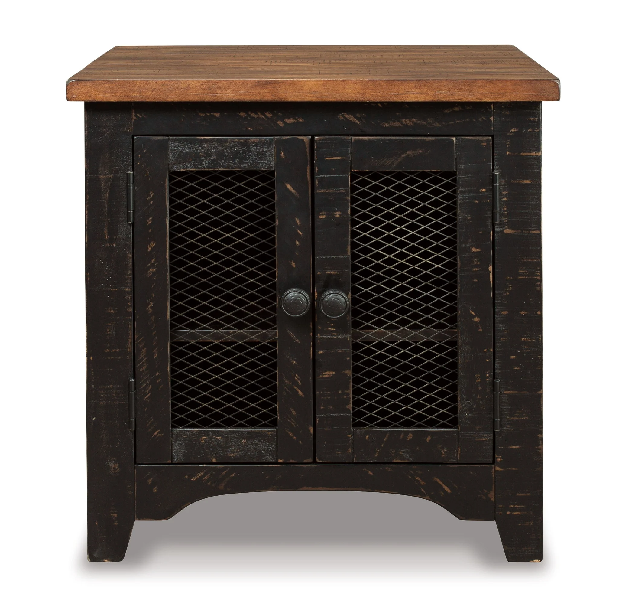 6582-valebeck-rectangular-end-table-black-brown-6.webp Valebeck - Rectangular End Table - Black / Brown