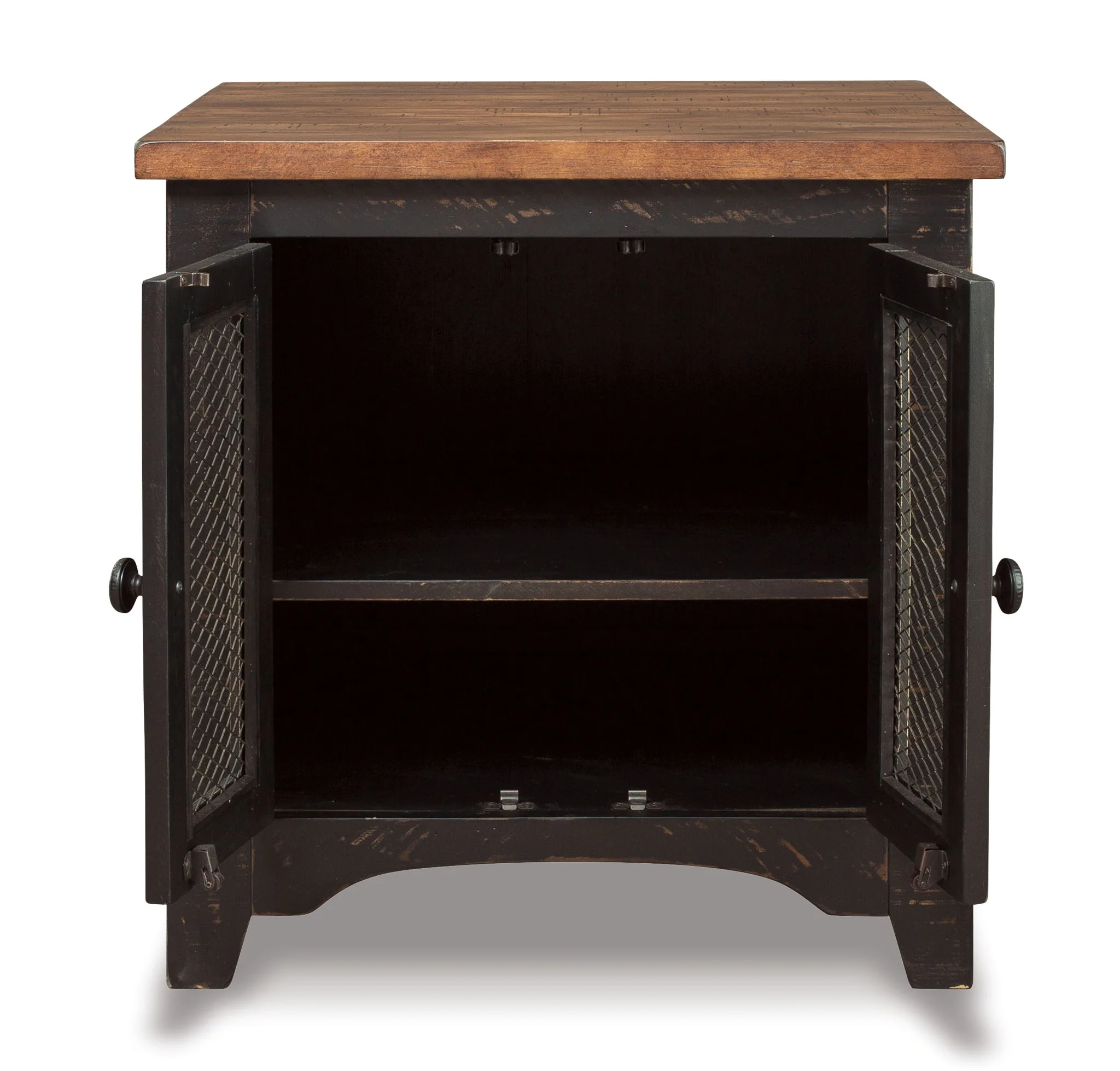 6582-valebeck-rectangular-end-table-black-brown-7.webp Valebeck - Rectangular End Table - Black / Brown