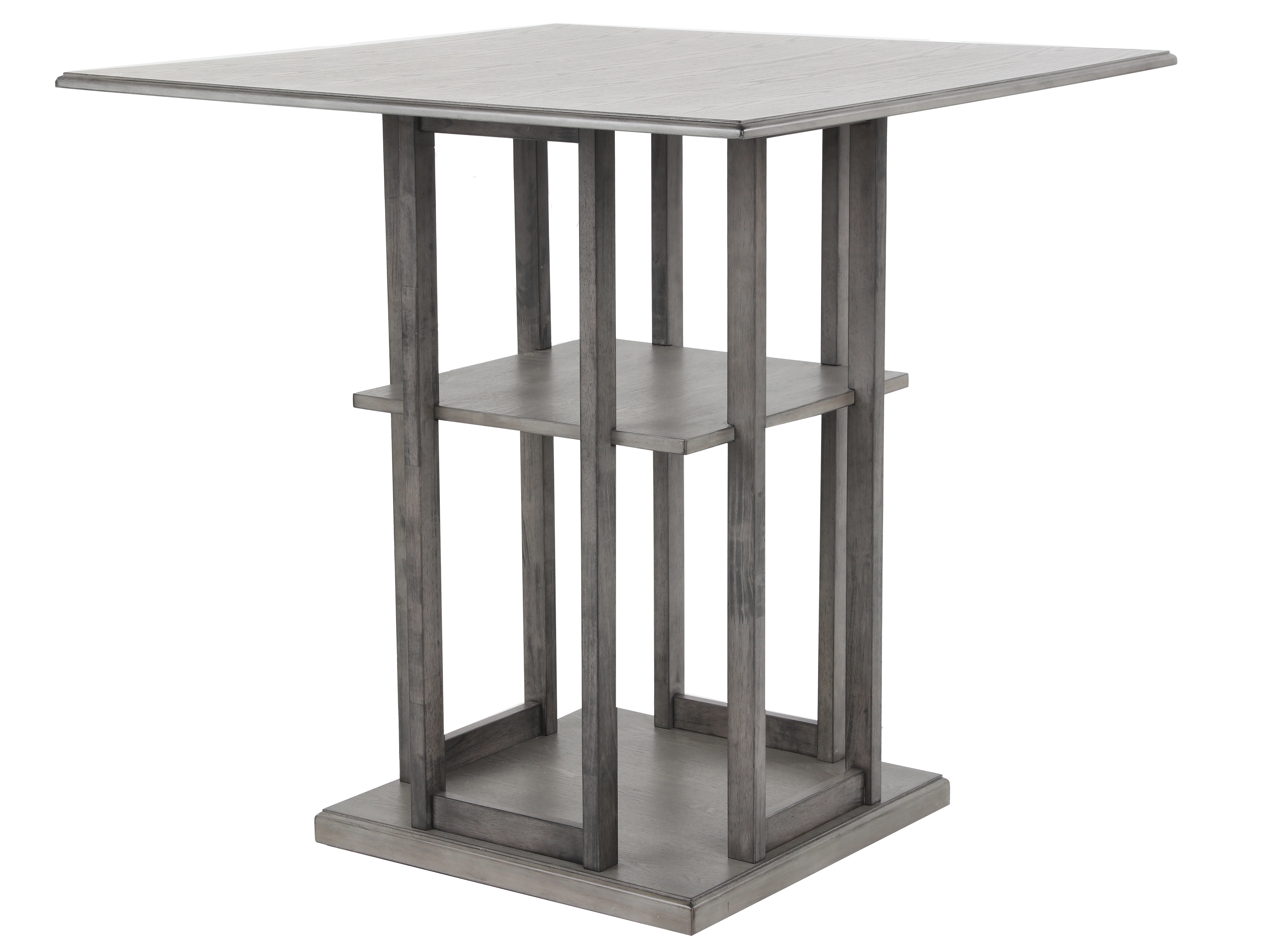 67-gray-counter-height-5-piece-dinette-set-with-upholstered-chairs-3.webp Gray Counter Height 5-Piece Dinette Set with Upholstered Chairs