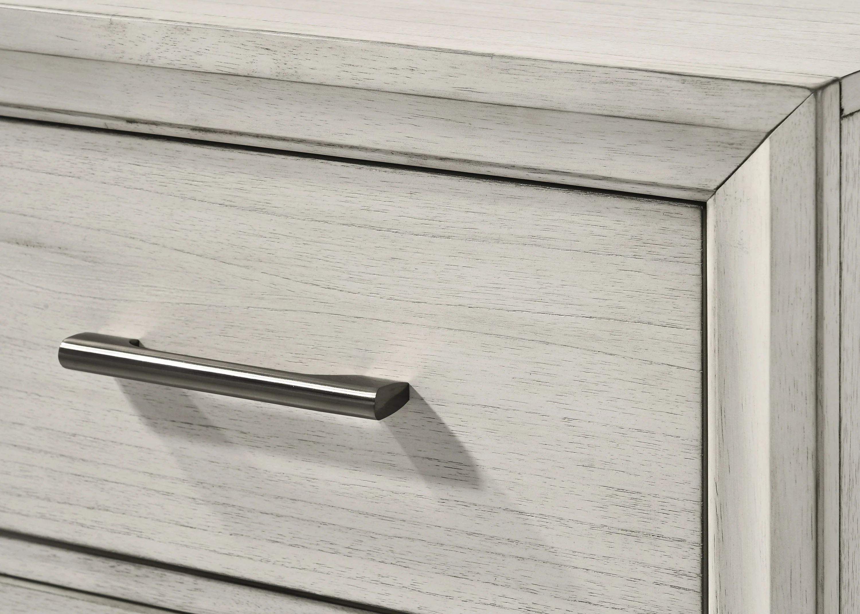 Jaymes Storage Bed White Mist