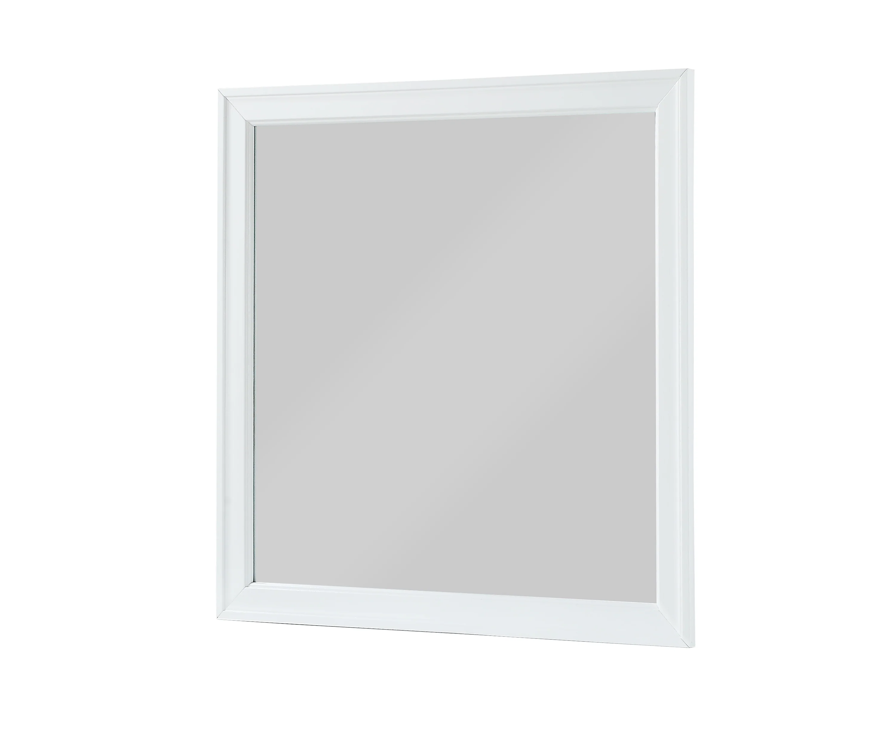 Louis Philip Dresser Mirror White