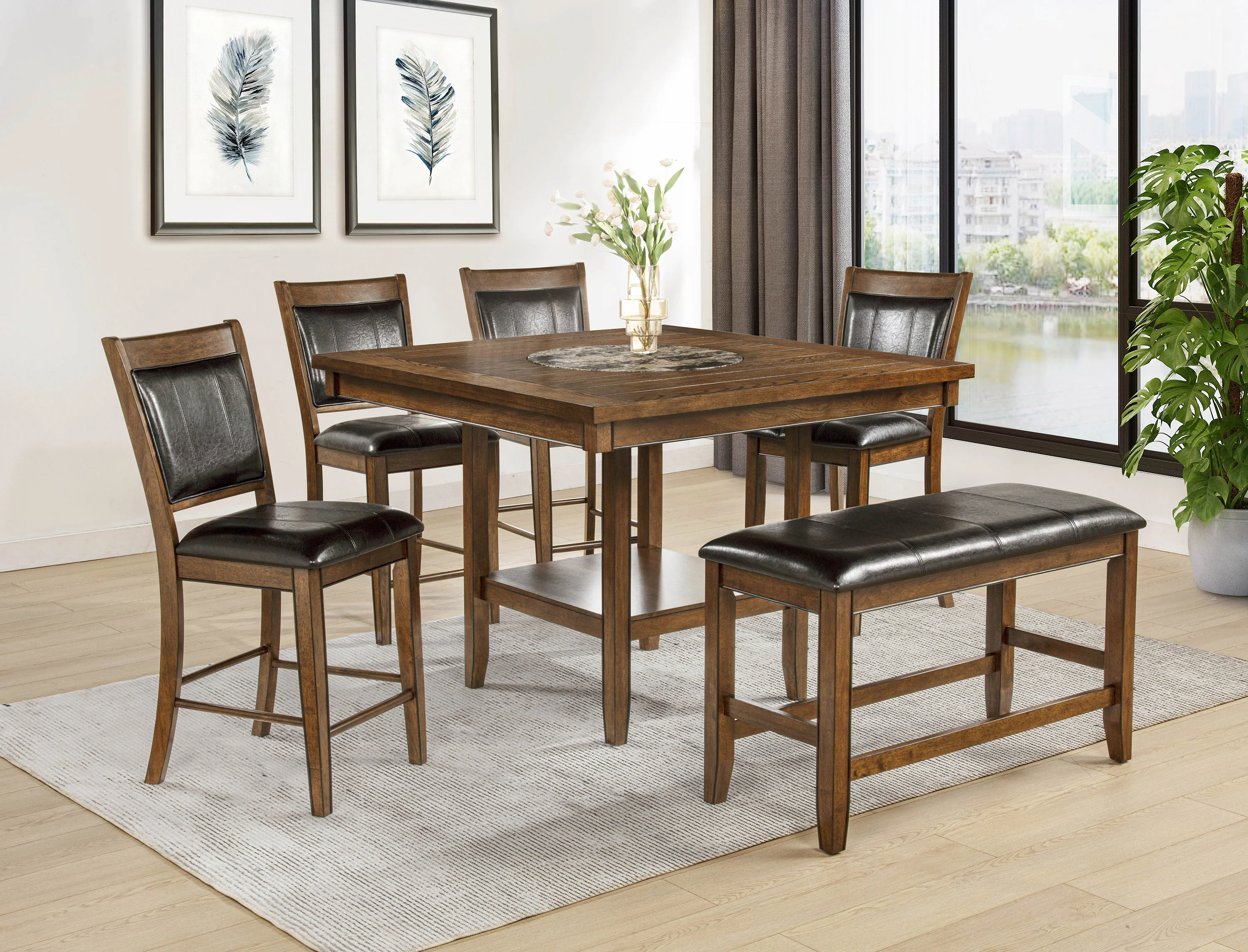Fulton Counter Height Bench