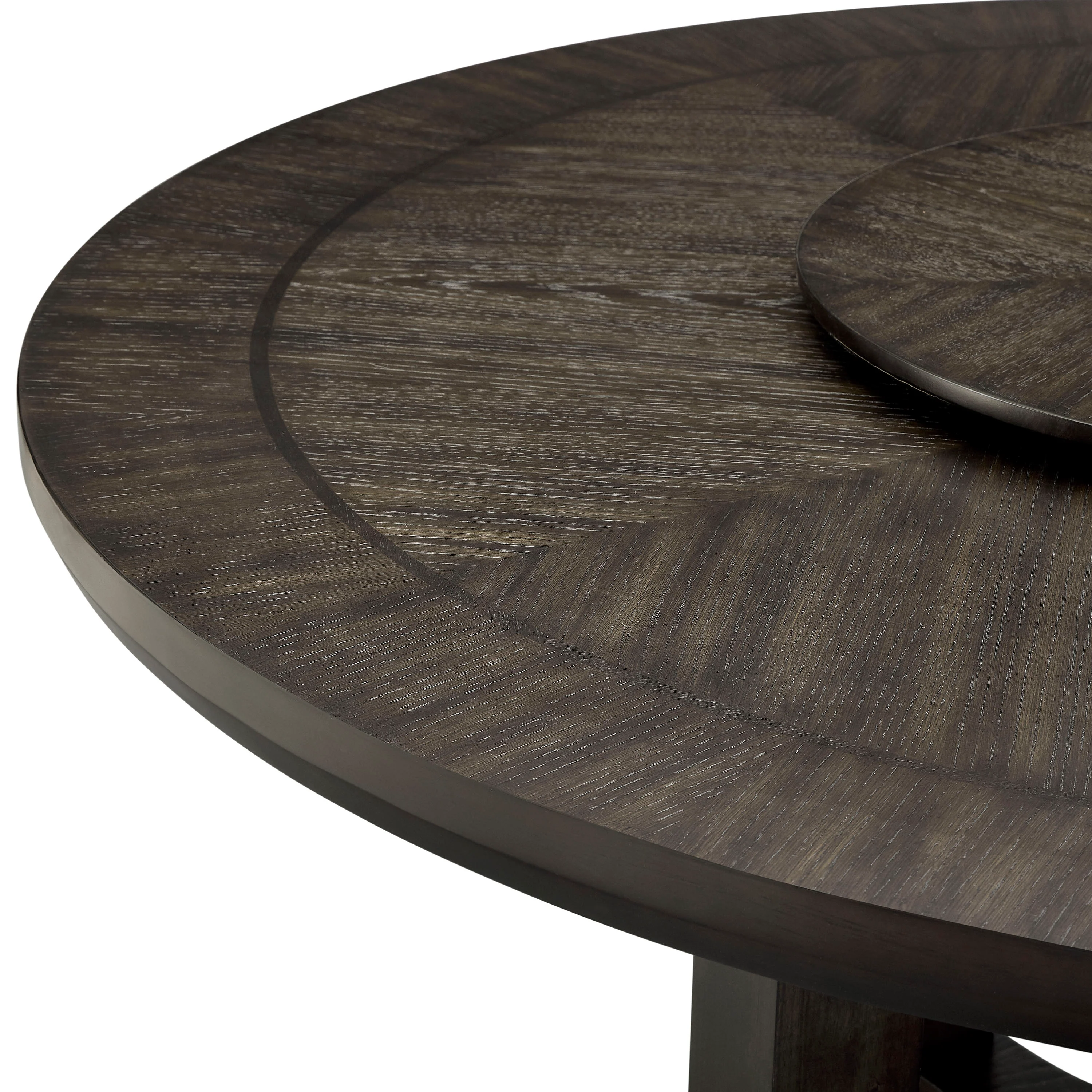 Jeffries Round Table W/ Lazy Susan