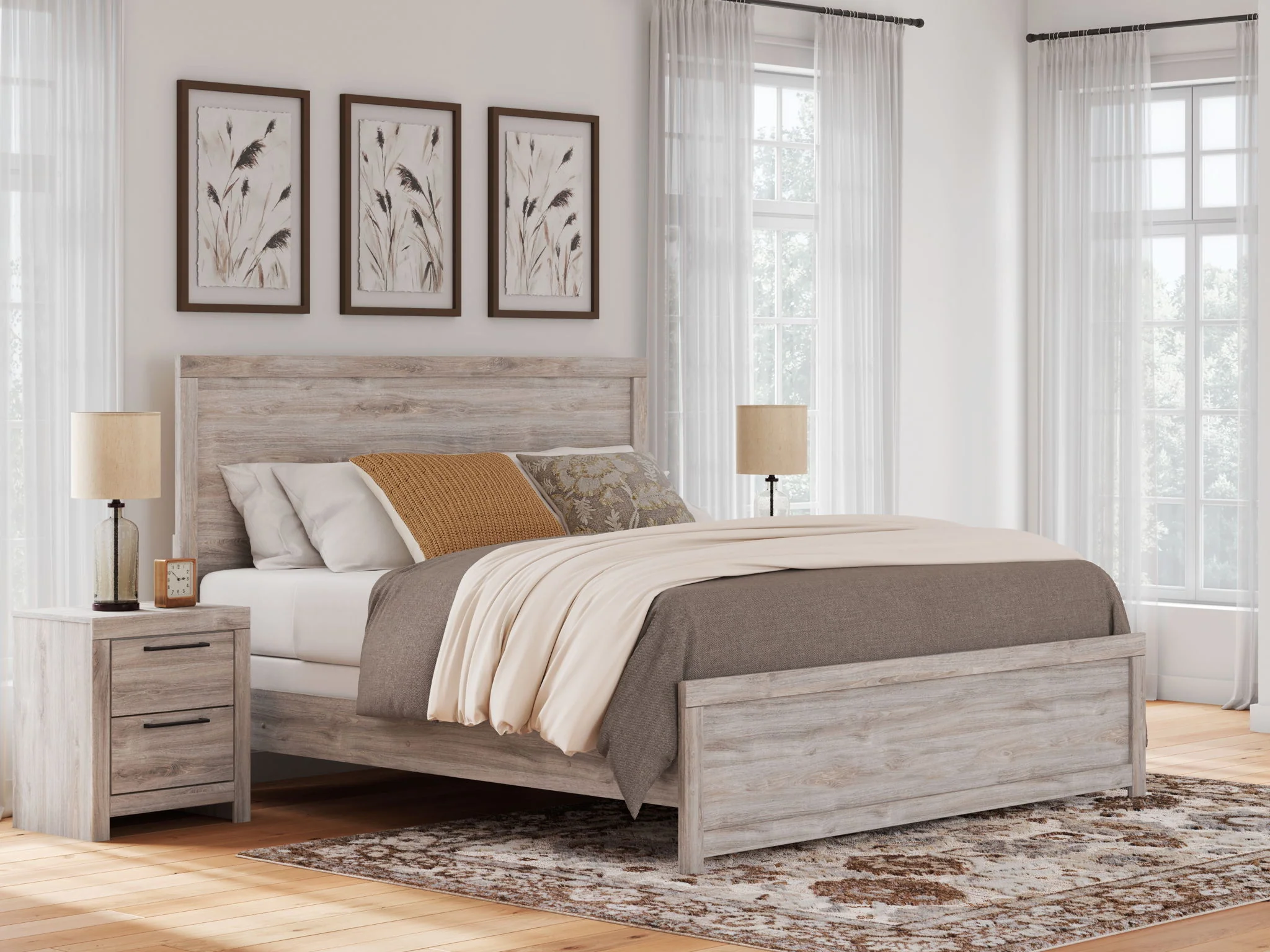 Broachmyn - Panel Bed