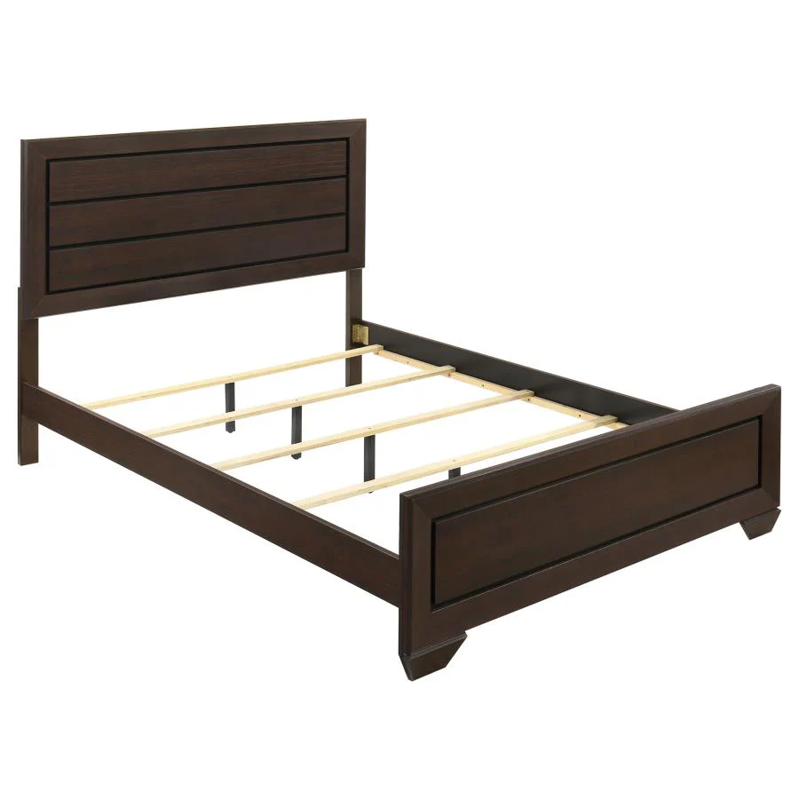 Kauffman - Transitional Panel Bed Bedroom Set