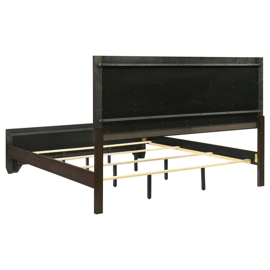 Kauffman - Transitional Panel Bed Bedroom Set