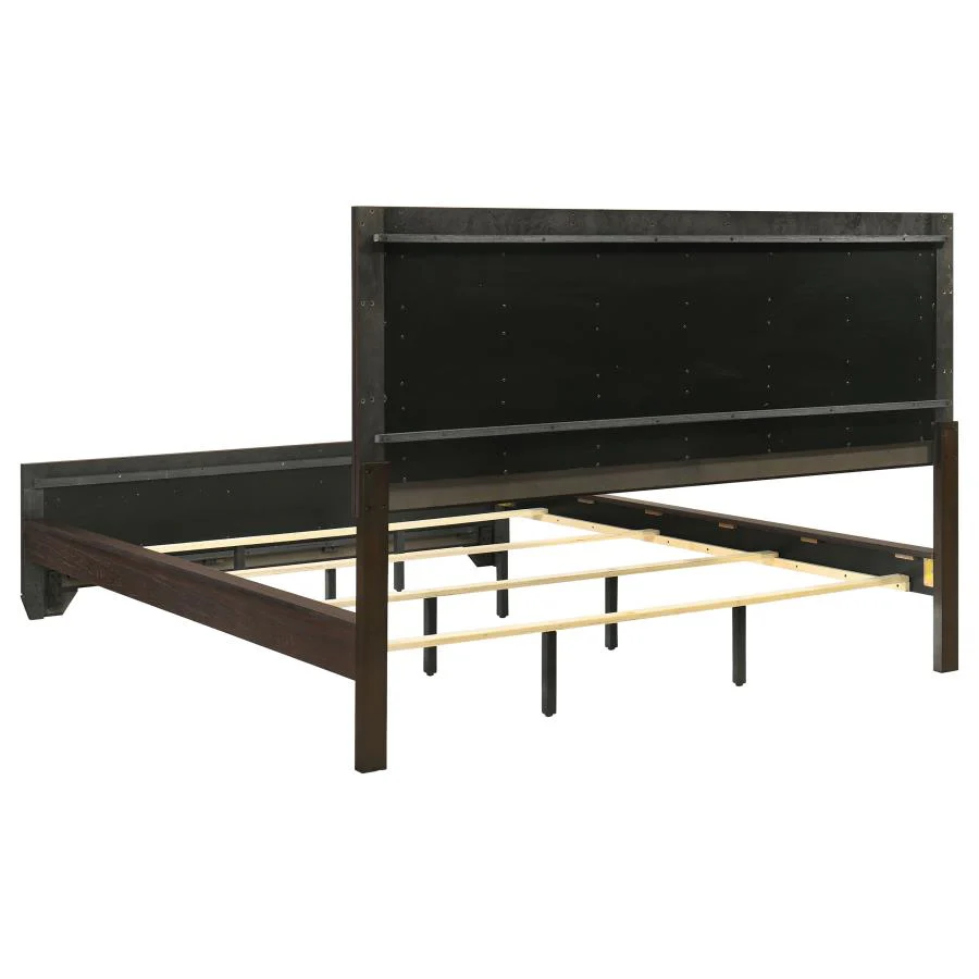 Kauffman - Transitional Panel Bed Bedroom Set