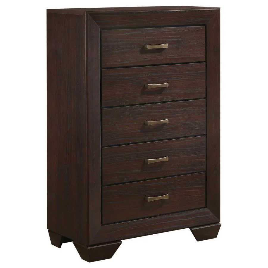 Kauffman - Transitional Panel Bed Bedroom Set