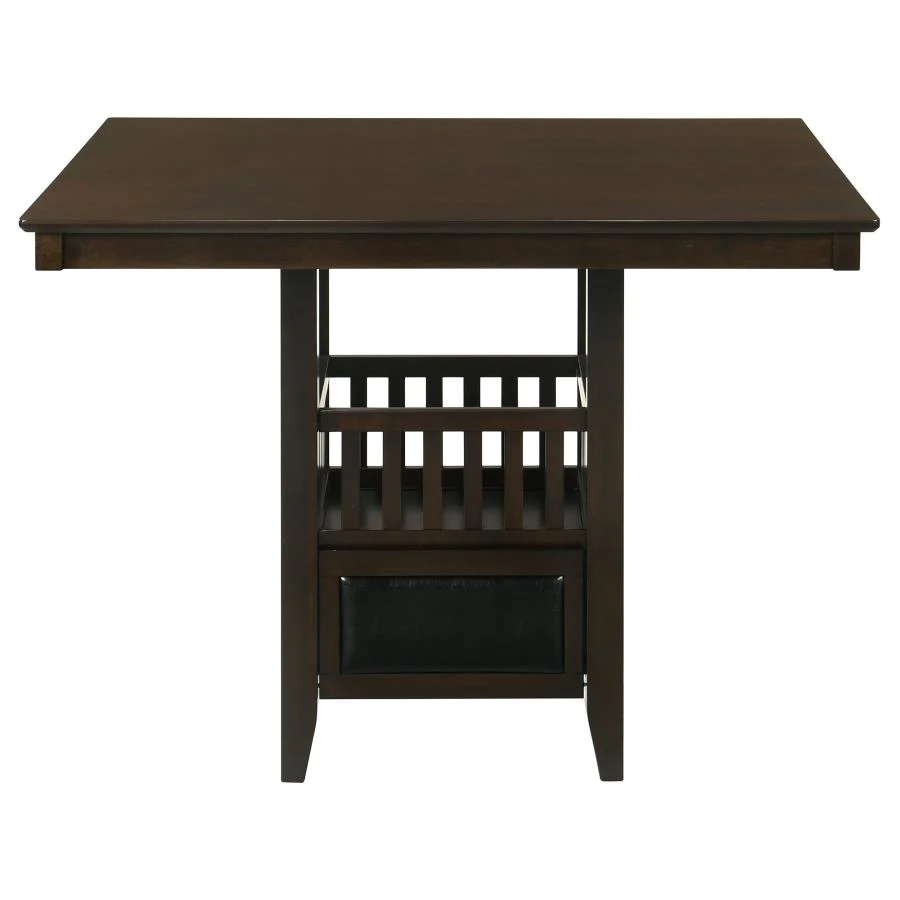 Jaden - Square Counter Height Dining Table - Espresso