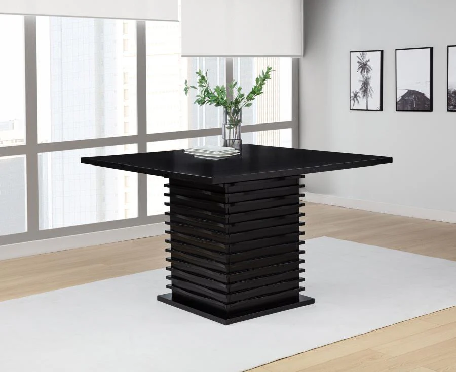 Stanton - Square Counter Height Dining Table - Black