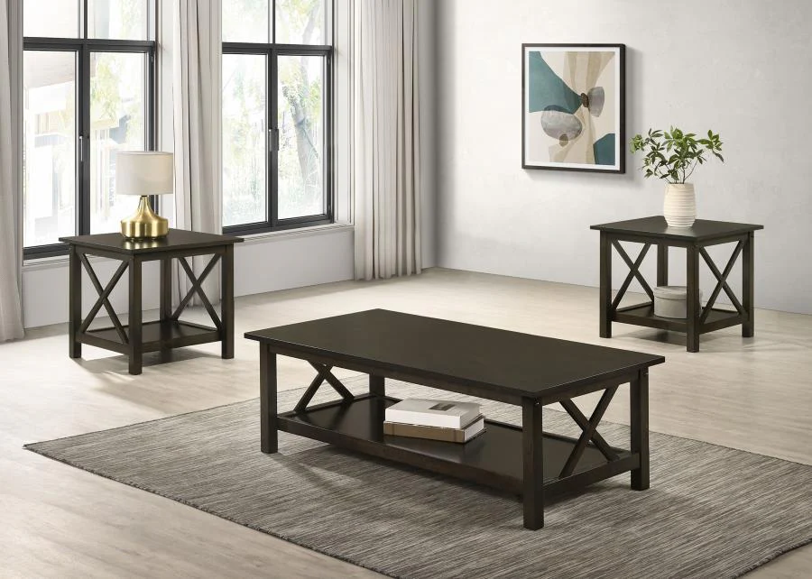 6894-rachelle-3-piece-rectangular-coffee-table-set-deep-merlot-1.webp Rachelle - 3 Piece Rectangular Coffee Table Set - Deep Merlot