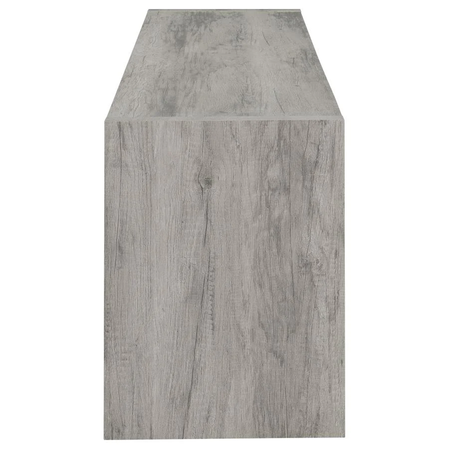 Burke - 2 Door Engineered Wood TV Stand - Gray Driftwood