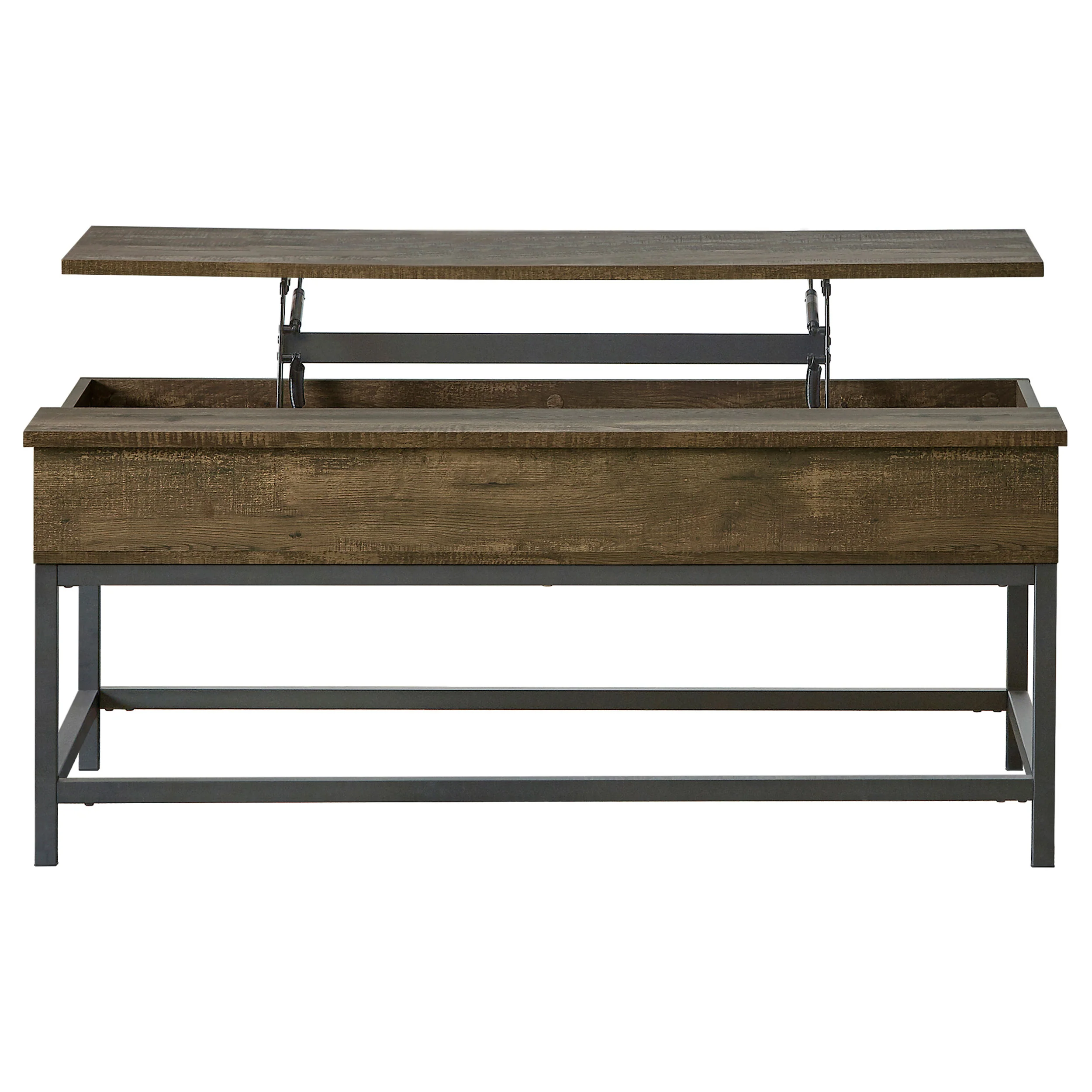 6901-byers-engineered-wood-lift-top-coffee-table-brown-oak-5.webp Byers - Engineered Wood Lift Top Coffee Table - Brown Oak