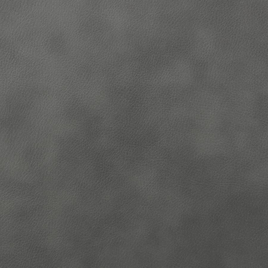 Raelynn - Upholstered Track Arm Motion Sofa - Gray