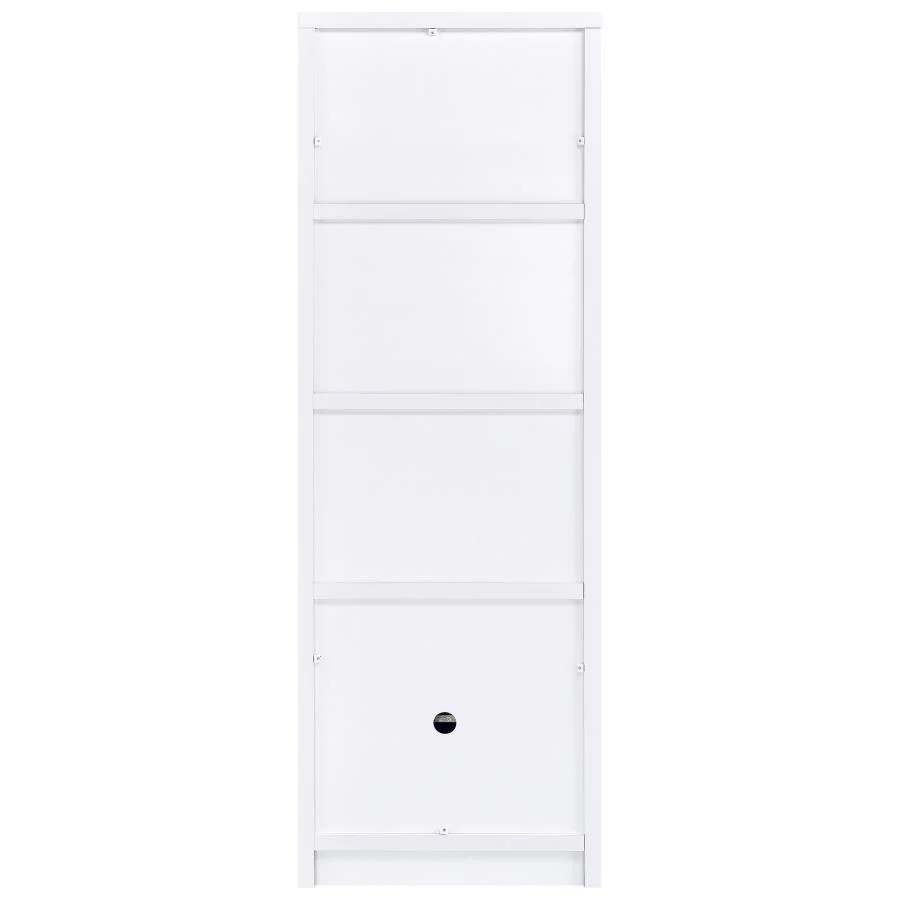 Laughlin - 3 Shelf Engineered Wood Media Tower