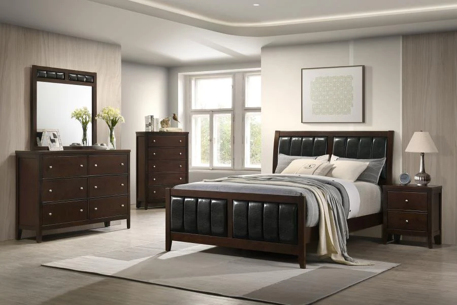 Carlton - Wood Panel Bed