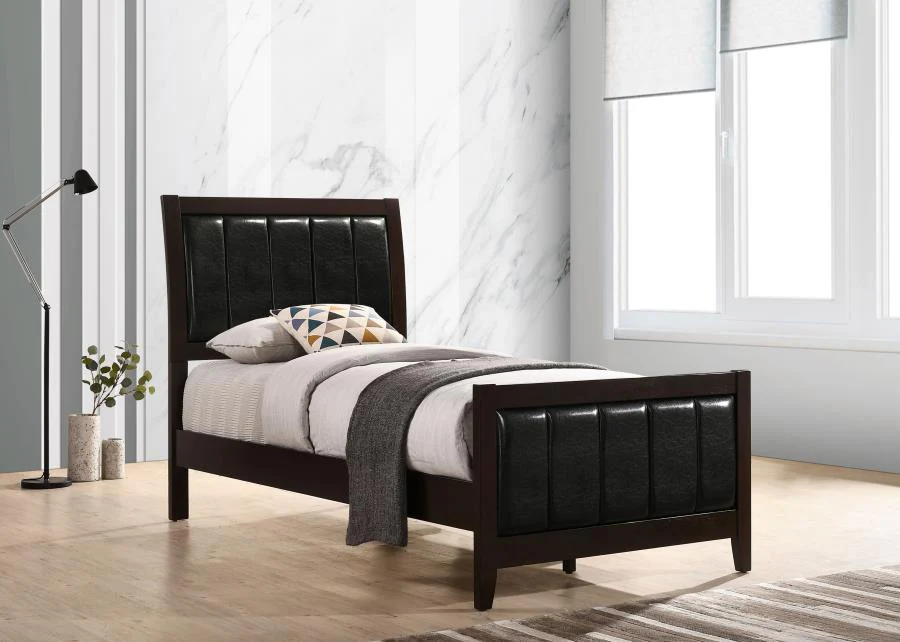 Carlton - Wood Panel Bed