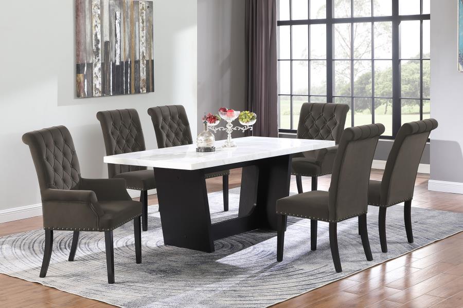 Alana - Upholstered Dining Arm Chair