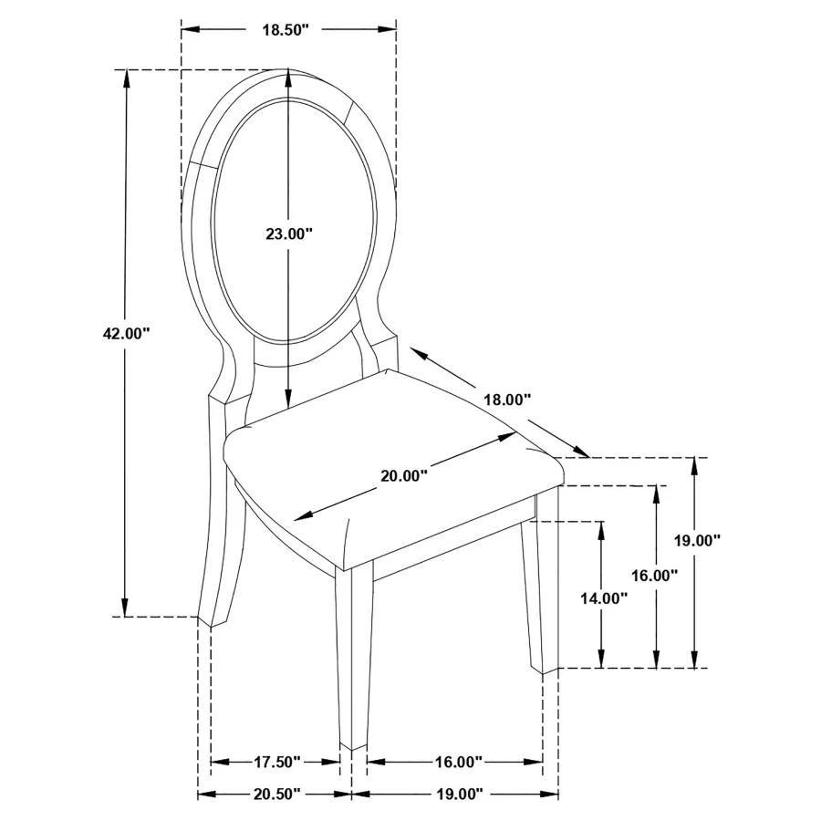 Twyla - Round Dining Set