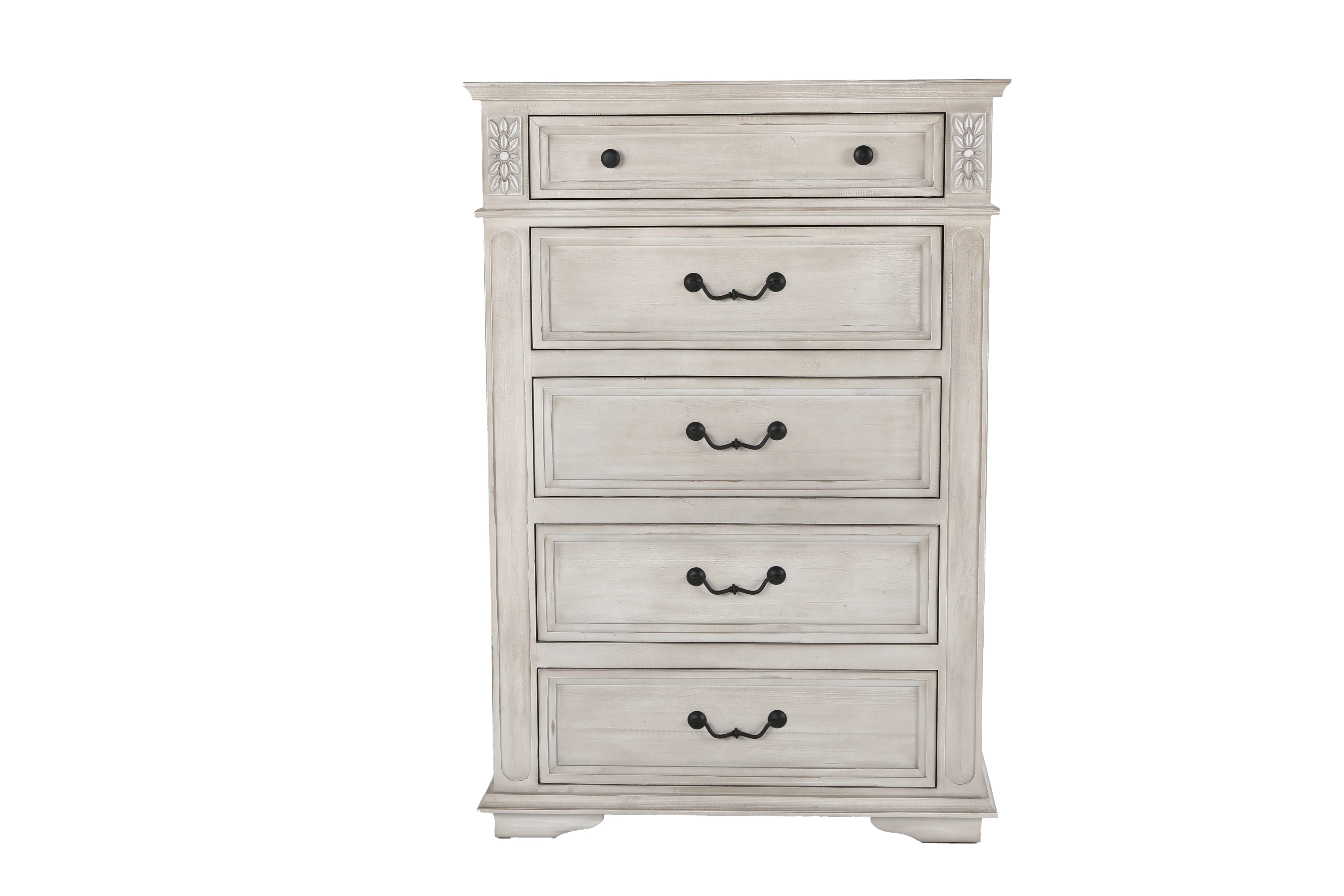 699-magnolia-antique-white-farmhouse-5-drawer-chest-4.webp Magnolia Antique White Farmhouse 5-Drawer Chest
