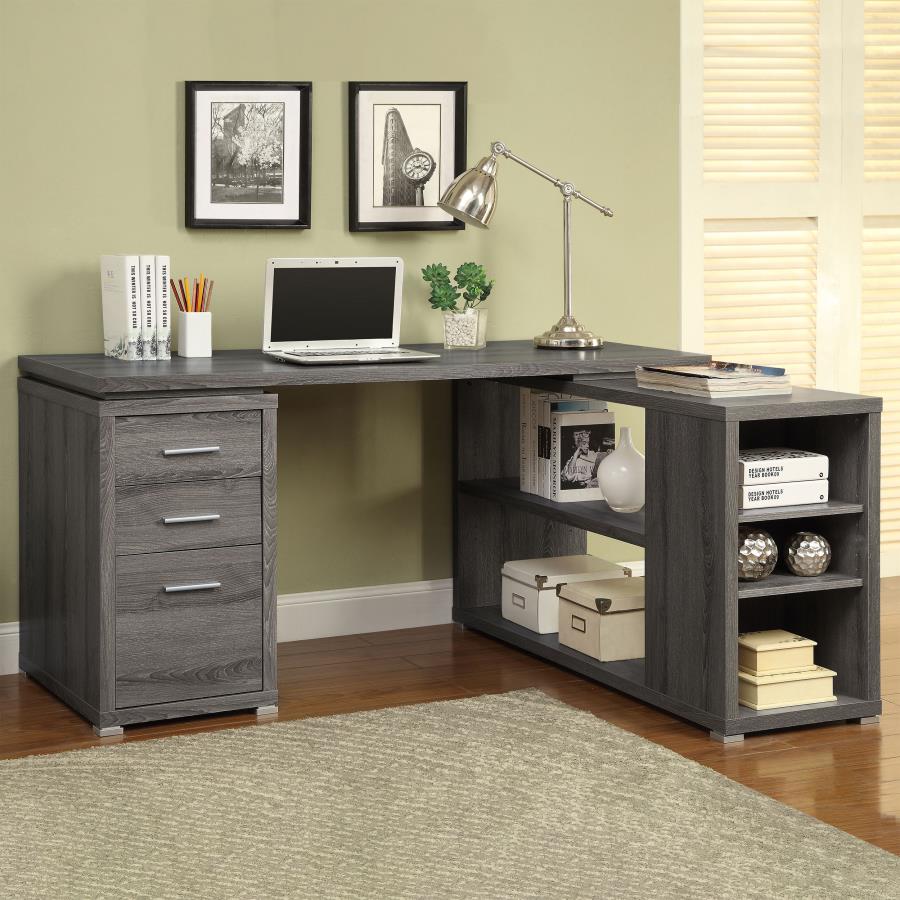 7111-yvette-3-drawer-l-shape-computer-desk-7.jpg Yvette - 3-Drawer L-Shape Computer Desk