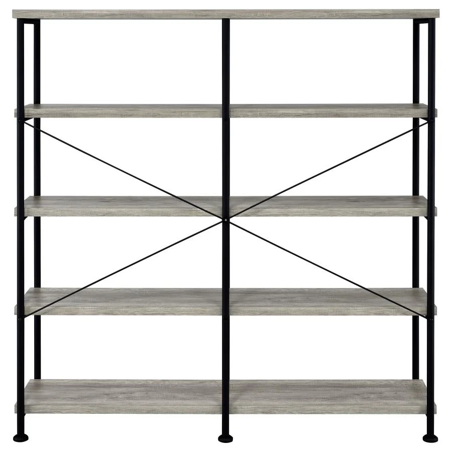 7116-analiese-4-shelf-double-bookshelf-12.webp Analiese - 4-Shelf Double Bookshelf