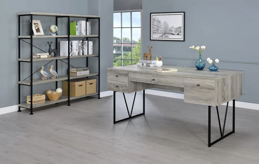 7116-analiese-4-shelf-double-bookshelf-20.webp Analiese - 4-Shelf Double Bookshelf