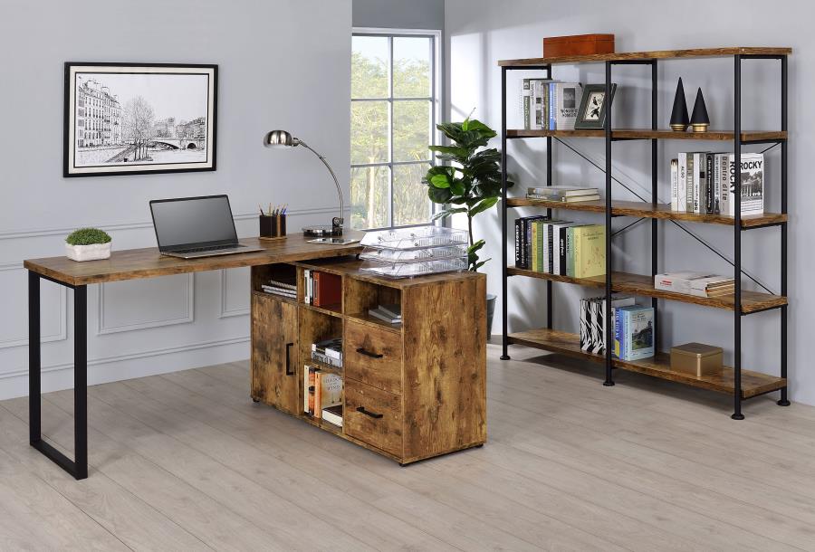 7116-analiese-4-shelf-double-bookshelf-21.jpg Analiese - 4-Shelf Double Bookshelf