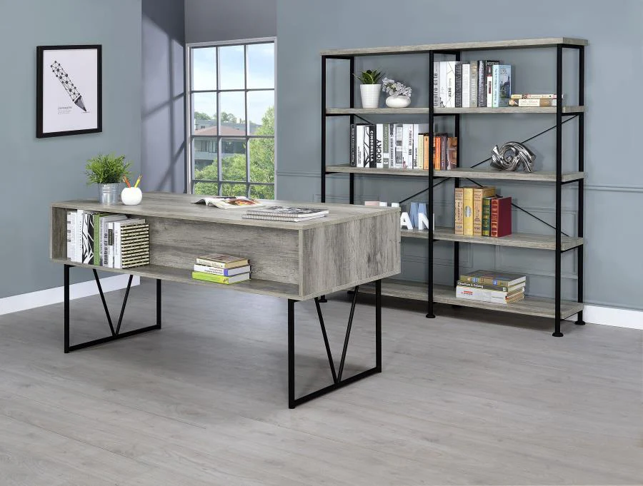 7116-analiese-4-shelf-double-bookshelf-22.webp Analiese - 4-Shelf Double Bookshelf