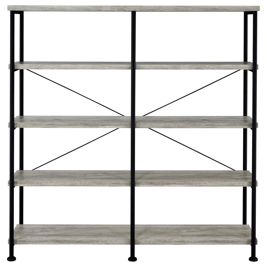 7116-analiese-4-shelf-double-bookshelf-6.webp Analiese - 4-Shelf Double Bookshelf