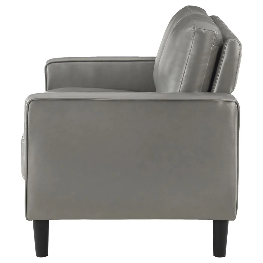 Ruth - Upholstered Track Arm Loveseat