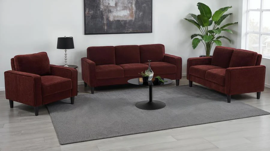 Ruth - Upholstered Track Arm Loveseat
