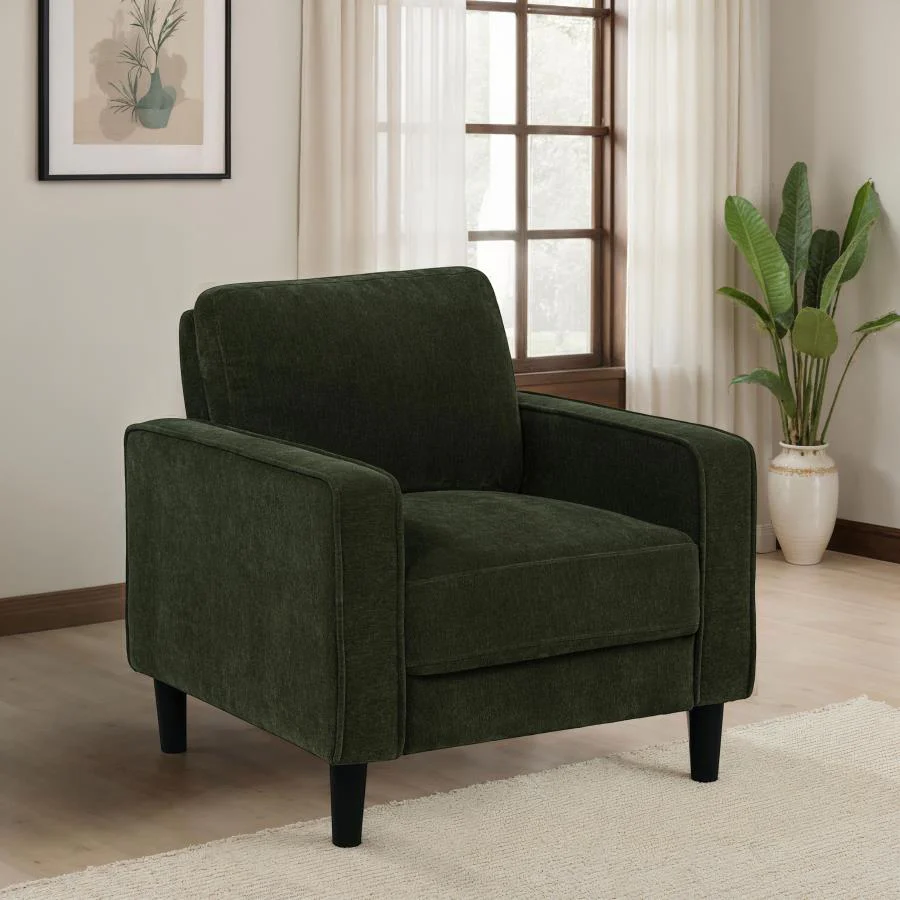 Ruth - Upholstered Track Arm Accent Chair
