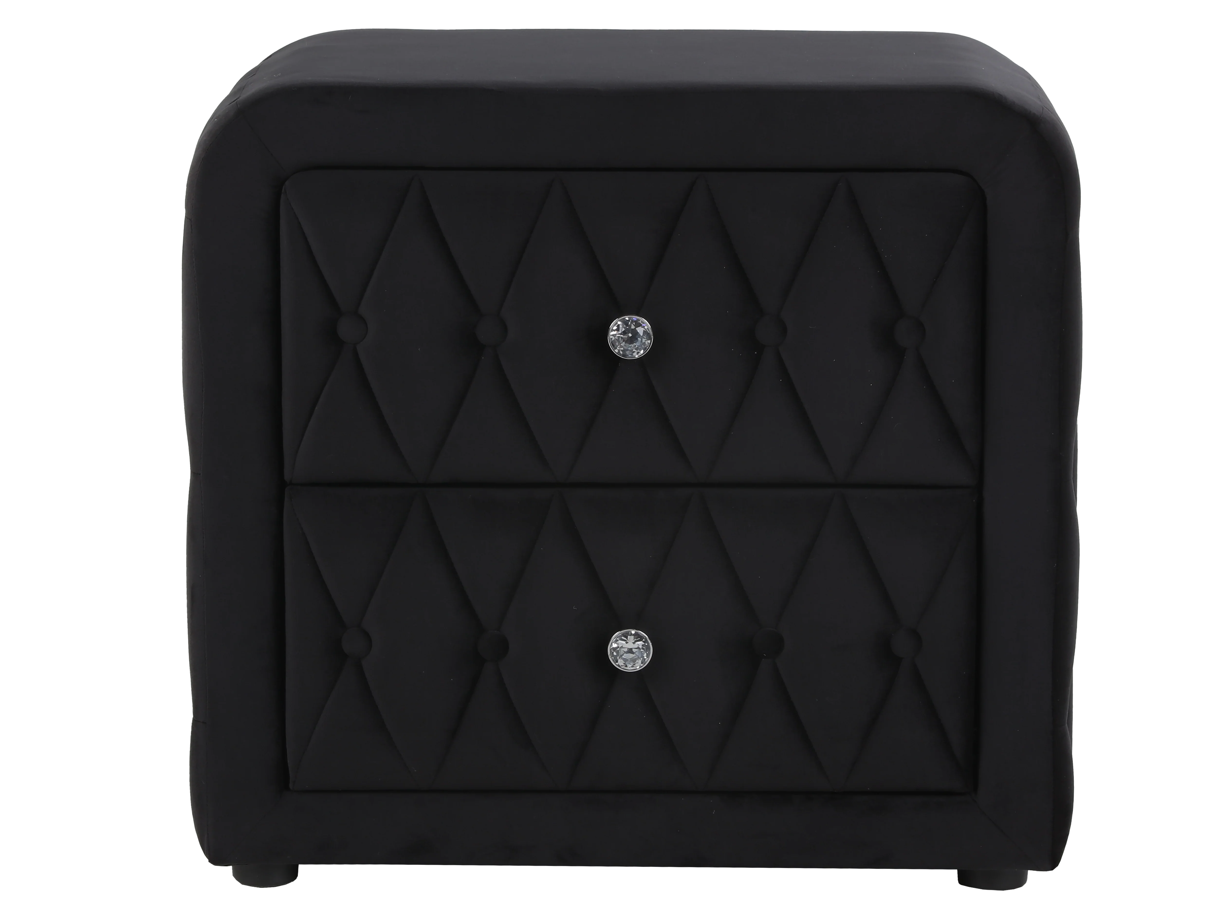714-black-velvet-2-drawer-nightstand-2.webp Black Velvet 2-Drawer Nightstand