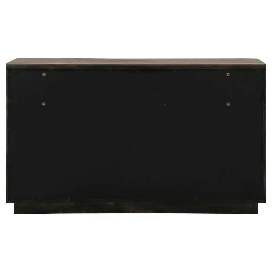Terrace - 6-Drawer Dresser Cabinet - Ash Brown