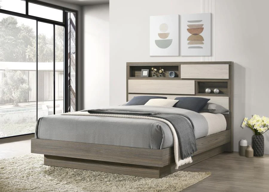 Fenwick - Bed Bookcase Headboard