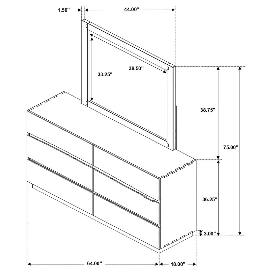 Winslow - 6-Drawer Dresser