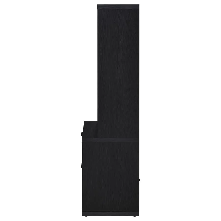 Westpark - 3-Shelf Bookcase USB And Lockable Drawer