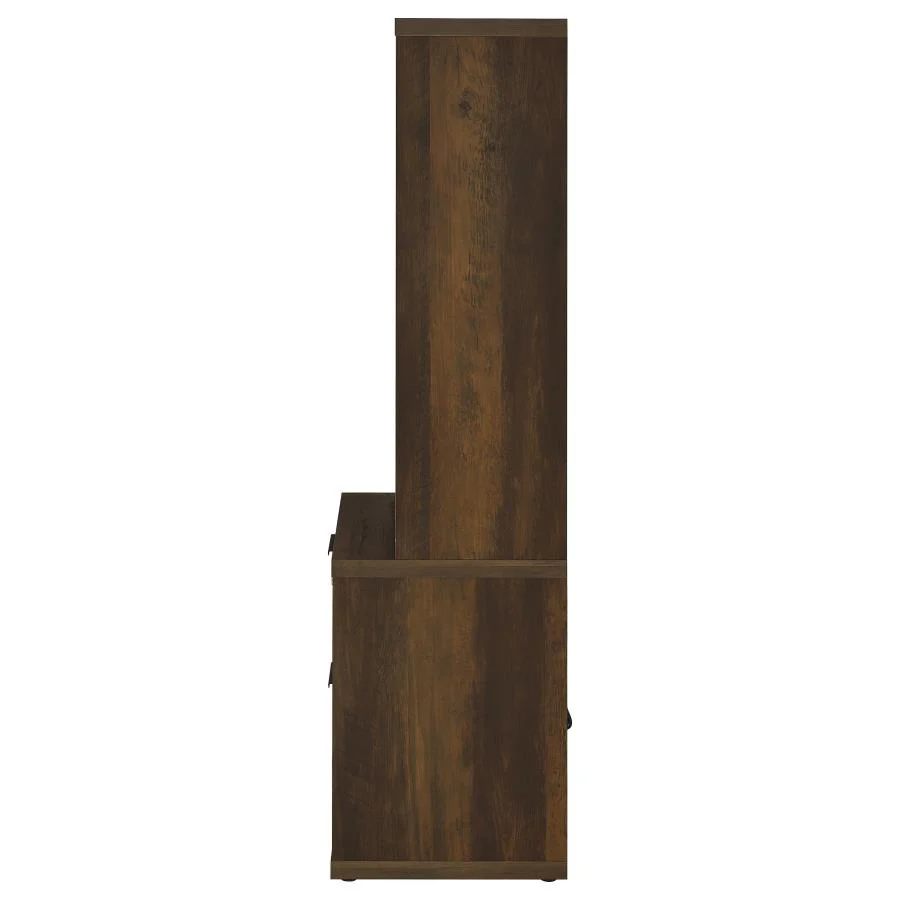Westpark - 3-Shelf Bookcase USB And Lockable Drawer