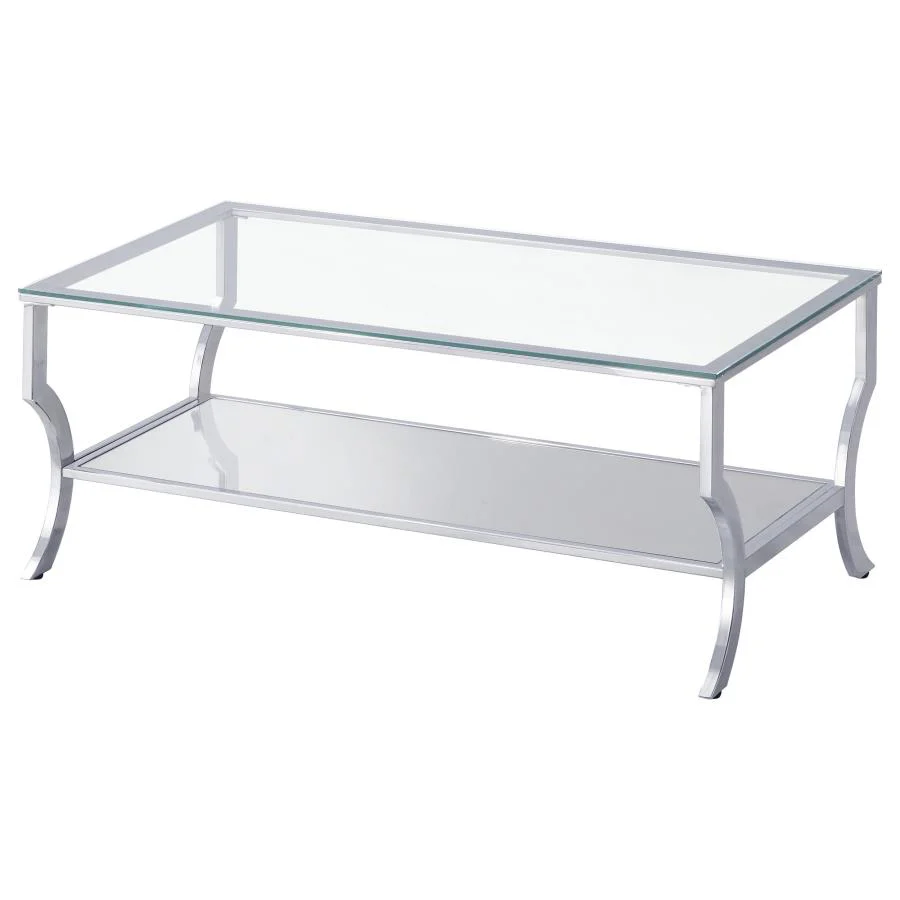 Saide - Glass Top Coffee And End Table Set