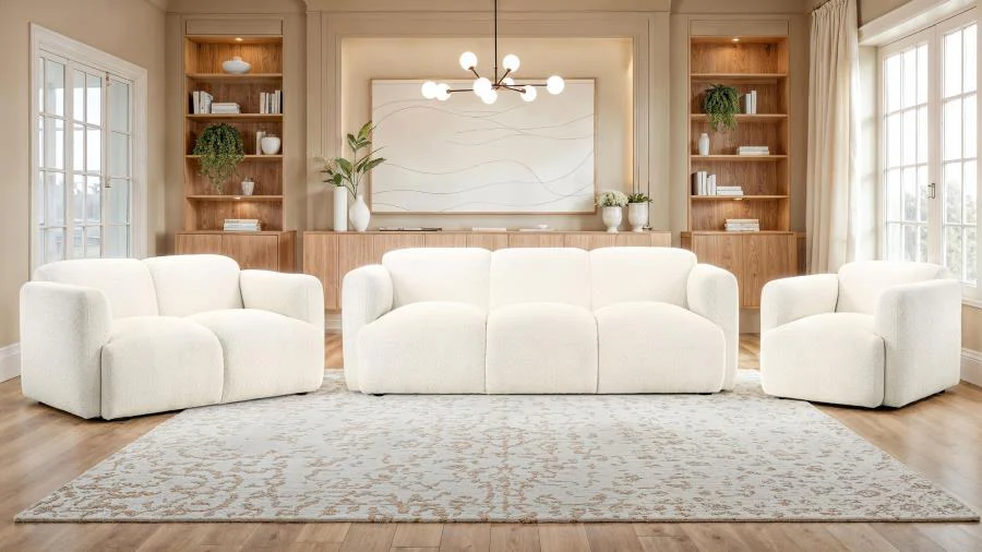 Dorset - Fabric Upholstered Round Track Arm Sofa